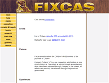 Tablet Screenshot of fixcas.com